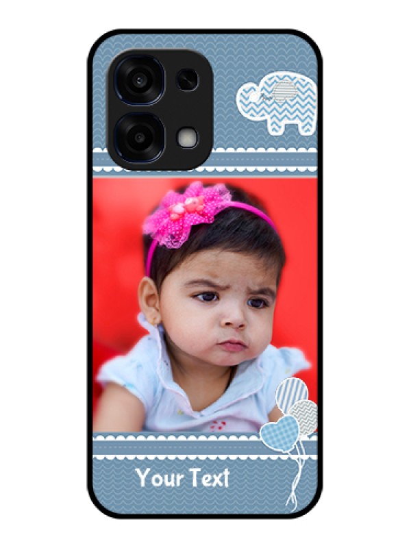 Custom Oppo F31 5G Custom Glass Phone Case - With Kids Pattern Design