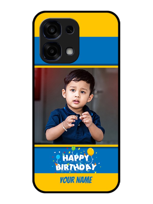 Custom Oppo F31 5G Custom Glass Phone Case - Birthday Wishes Design