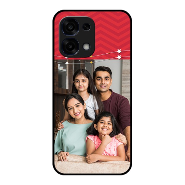 Oppo F31 5G Custom Glass Phone Case - Happy Family Design