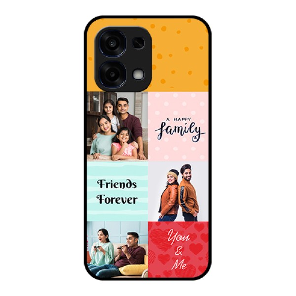 Oppo F31 5G Custom Glass Phone Case - Images With Quotes Design