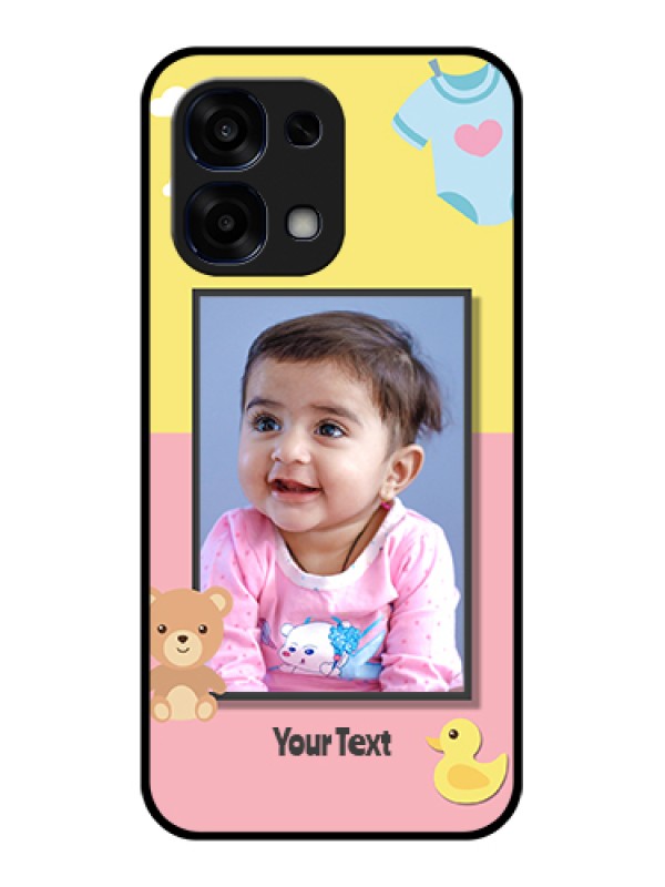 Custom Oppo F31 5G Custom Glass Phone Case - Kids 2 Color Design