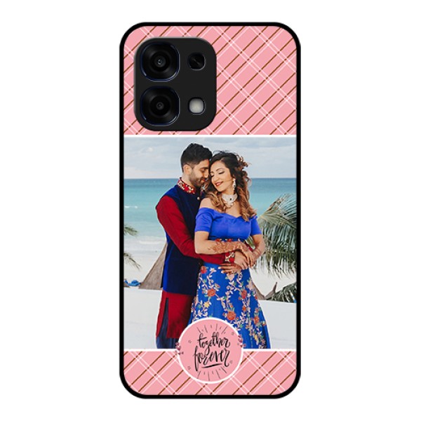 Oppo F31 5G Custom Glass Phone Case - Together Forever Design Oppo F31 5G Custom Glass Phone Case - Together Forever Design