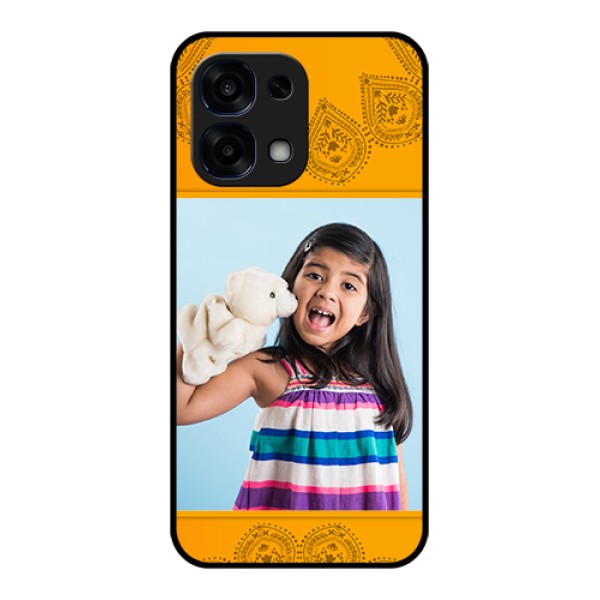Oppo F31 5G Custom Glass Phone Case - Photo Wedding Design
