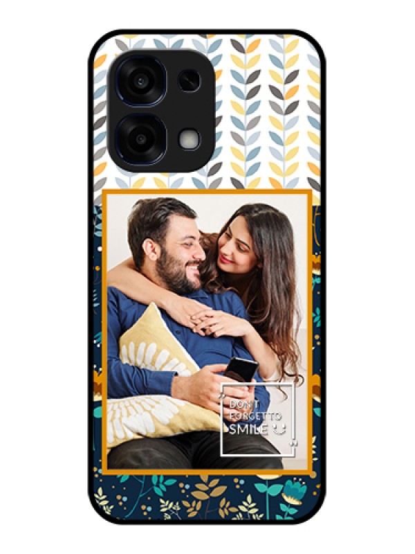 Custom Oppo F31 5G Custom Glass Phone Case - Pattern Design