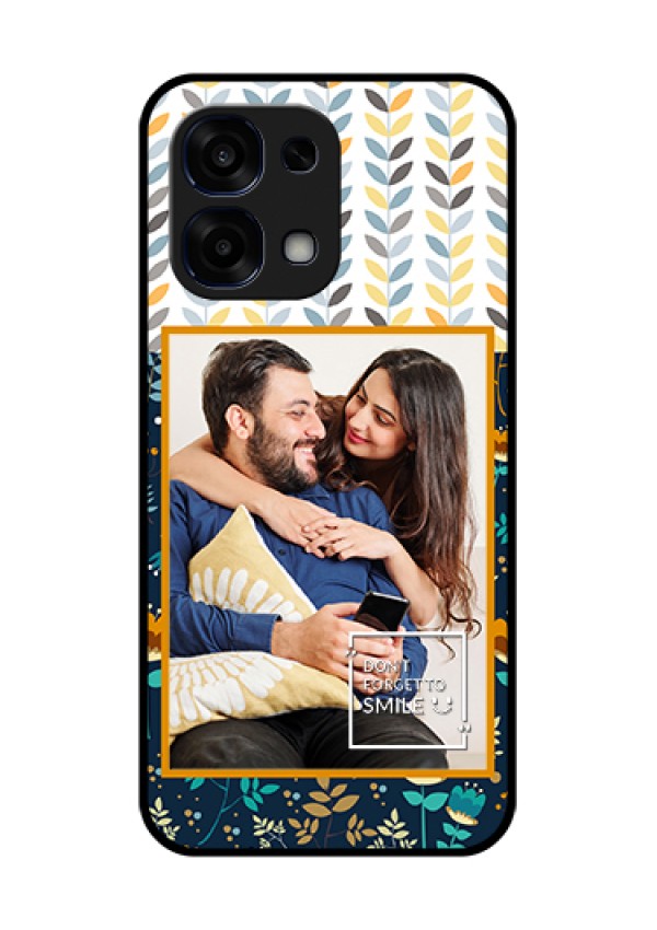 Oppo F31 5G Custom Glass Phone Case - Pattern Design