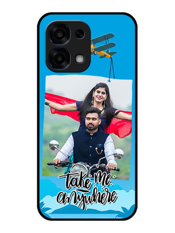 Custom Oppo F31 5G Custom Glass Phone Case - Traveller Design