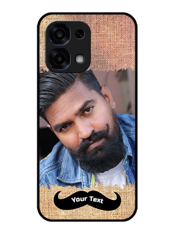 Custom Oppo F31 5G Custom Glass Phone Case - With Texture Design