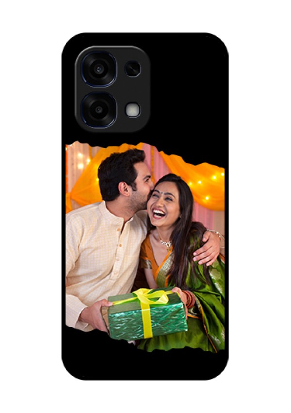 Oppo F31 5G Custom Glass Phone Case - Tear - Off Design