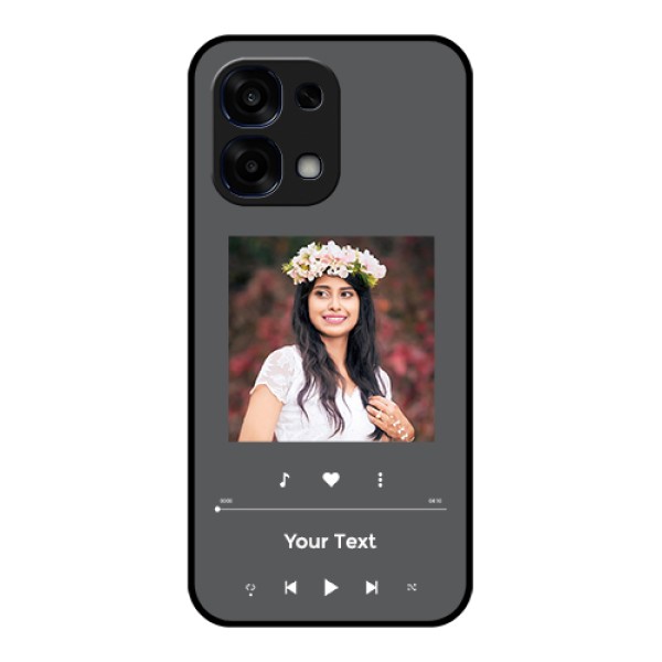 Oppo F31 5G Custom Glass Phone Case - Play The Music Design