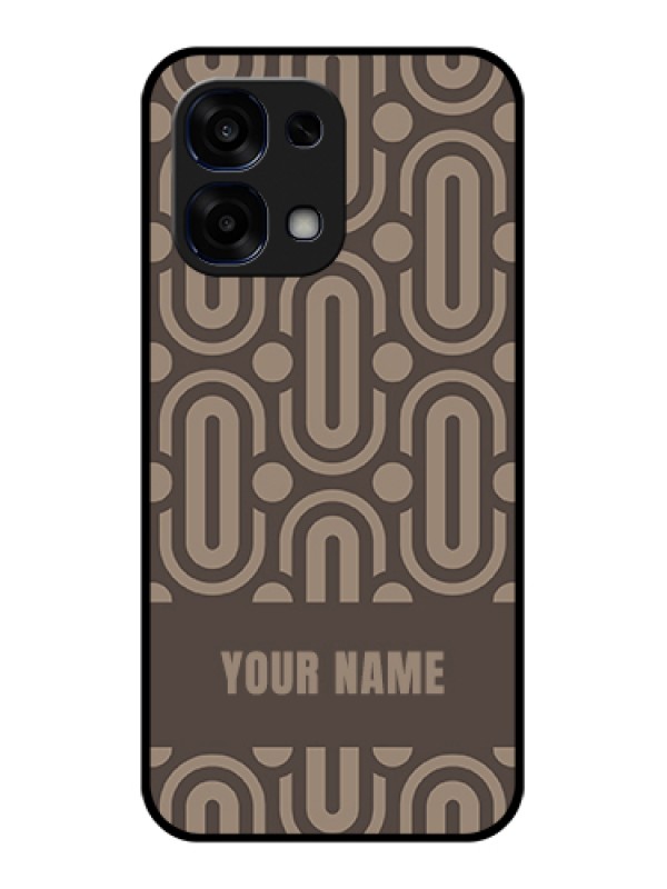 Custom Oppo F31 5G Custom Glass Phone Case - Captivating Zero Pattern Design