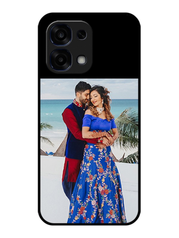 Custom Oppo F31 5G Custom Glass Phone Case - Upload Full Picture With Custom Color Design