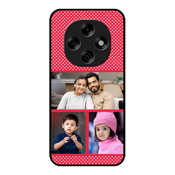 Oppo F31 Pro 5G Custom Glass Phone Case - Bulk Photo Upload Design