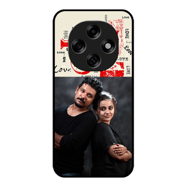 Oppo F31 Pro 5G Custom Glass Phone Case - Trendy Love Design Case
