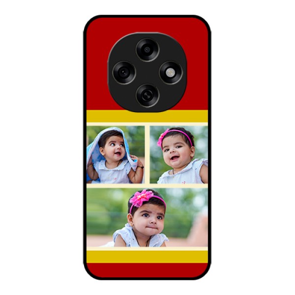 Oppo F31 Pro 5G Custom Glass Phone Case - Multiple Pic Upload Design