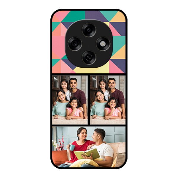 Oppo F31 Pro 5G Custom Glass Phone Case - Bulk Pic Upload Design