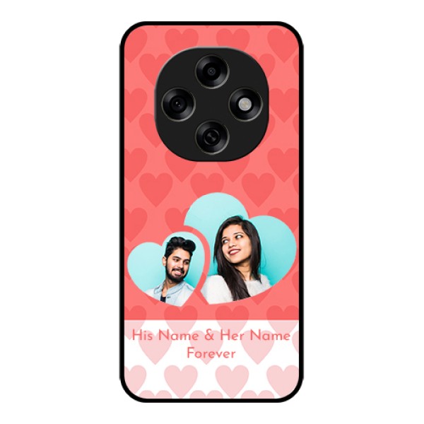 Oppo F31 Pro 5G Custom Glass Phone Case - Couple Pic Upload Design Oppo F31 Pro 5G Custom Glass Phone Case - Couple Pic Upload Design