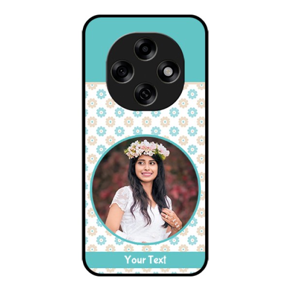 Oppo F31 Pro 5G Custom Glass Phone Case - Beautiful Flowers Design