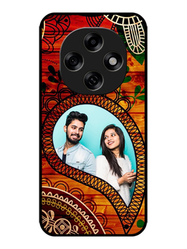 Custom Oppo F31 Pro 5G Custom Glass Phone Case - Abstract Colorful Design