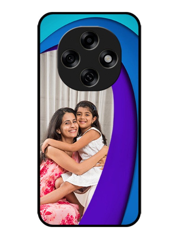 Custom Oppo F31 Pro 5G Custom Glass Phone Case - Simple Pattern Design