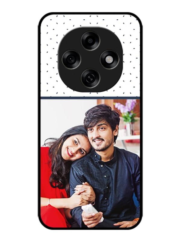 Custom Oppo F31 Pro 5G Custom Glass Phone Case - Premium Dot Design