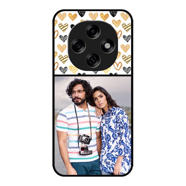 Oppo F31 Pro 5G Custom Glass Phone Case - Love Symbol Design