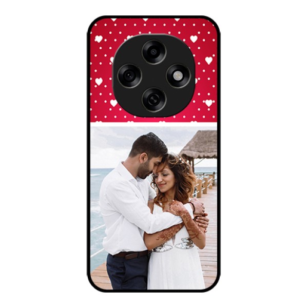 Oppo F31 Pro 5G Custom Glass Phone Case - Hearts Mobile Case Design Oppo F31 Pro 5G Custom Glass Phone Case - Hearts Mobile Case Design