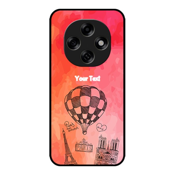 Oppo F31 Pro 5G Custom Glass Phone Case - Paris Theme Design