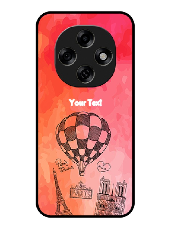 Custom Oppo F31 Pro 5G Custom Glass Phone Case - Paris Theme Design