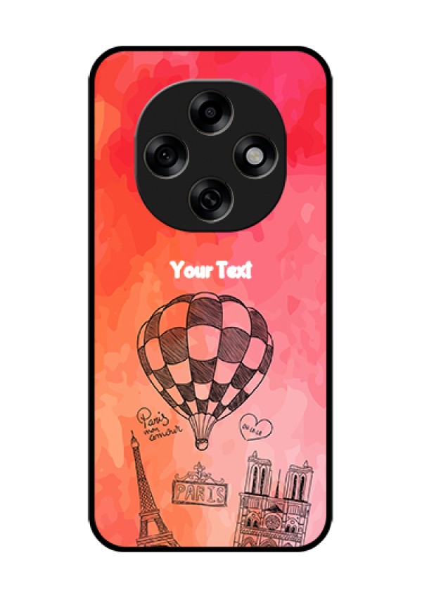 Oppo F31 Pro 5G Custom Glass Phone Case - Paris Theme Design