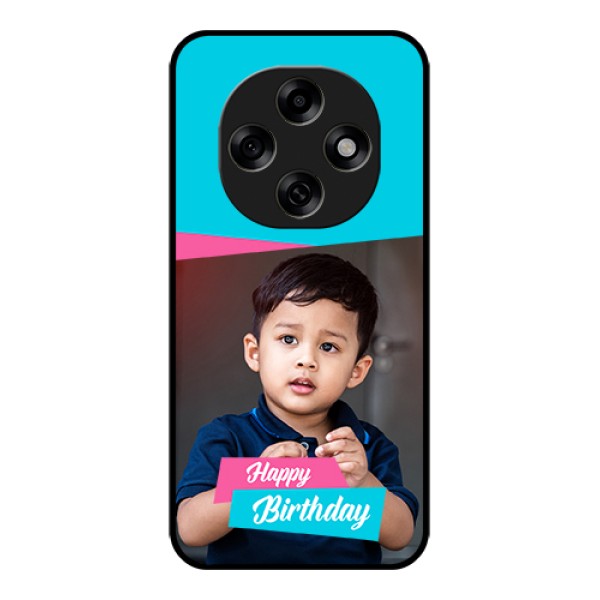 Oppo F31 Pro 5G Custom Glass Phone Case - Image Holder With 2 Color Design