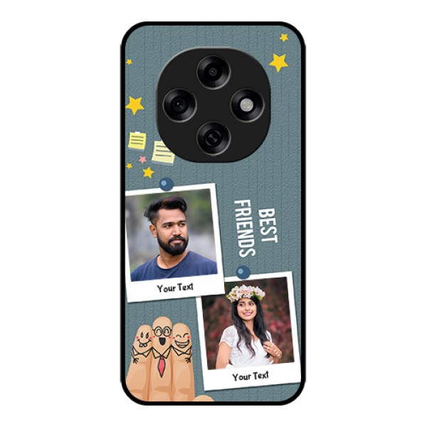 Oppo F31 Pro 5G Custom Glass Phone Case - Sticky Frames And Friendship Design Oppo F31 Pro 5G Custom Glass Phone Case - Sticky Frames And Friendship Design