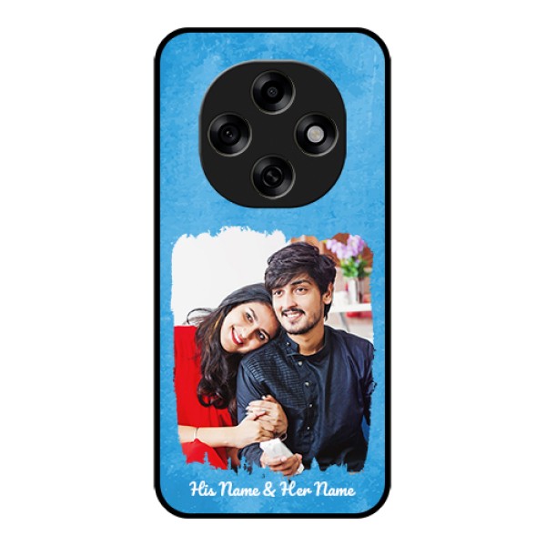 Oppo F31 Pro 5G Custom Glass Phone Case - Blue Color Vintage Design Oppo F31 Pro 5G Custom Glass Phone Case - Blue Color Vintage Design