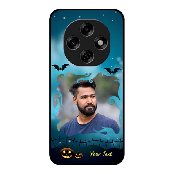 Oppo F31 Pro 5G Custom Glass Phone Case - Halloween Frame Design