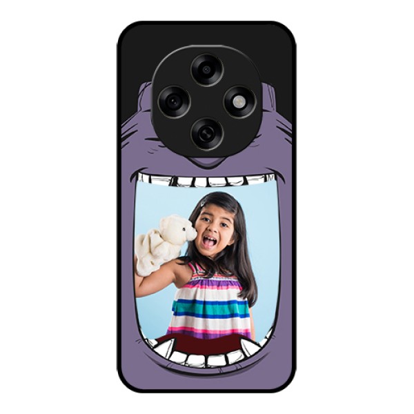 Oppo F31 Pro 5G Custom Glass Phone Case - Angry Monster Design