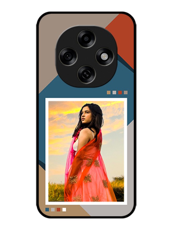 Custom Oppo F31 Pro 5G Custom Glass Phone Case - Retro Color Pallet Design