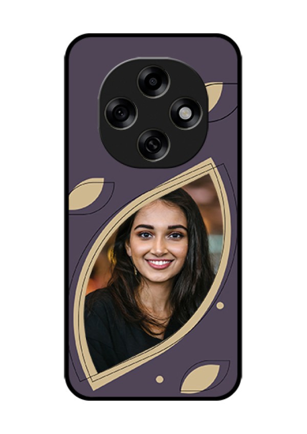 Oppo F31 Pro 5G Custom Glass Phone Case - Falling Leaf Design