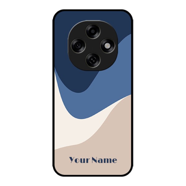 Oppo F31 Pro 5G Custom Glass Phone Case - Abstract Drip Art Design