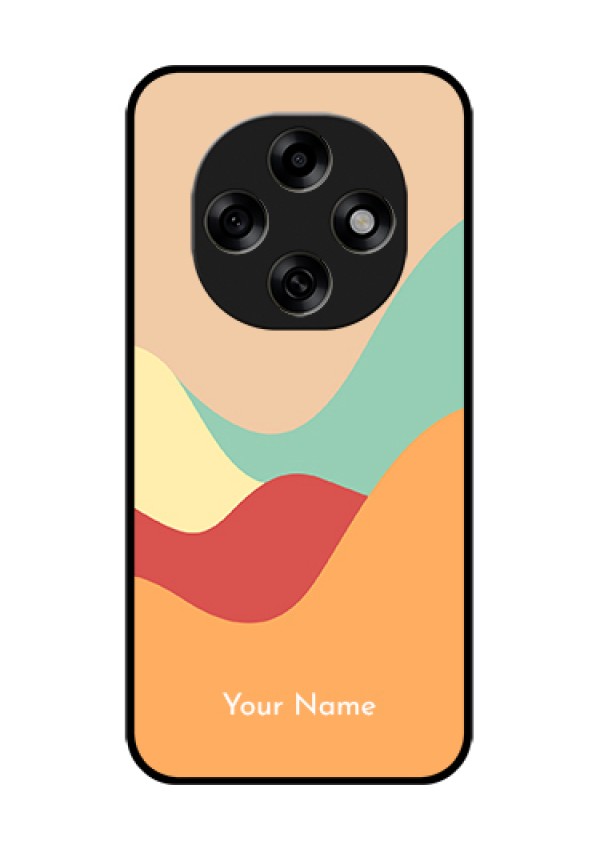Oppo F31 Pro 5G Custom Glass Phone Case - Ocean Waves Multi - Colour Design