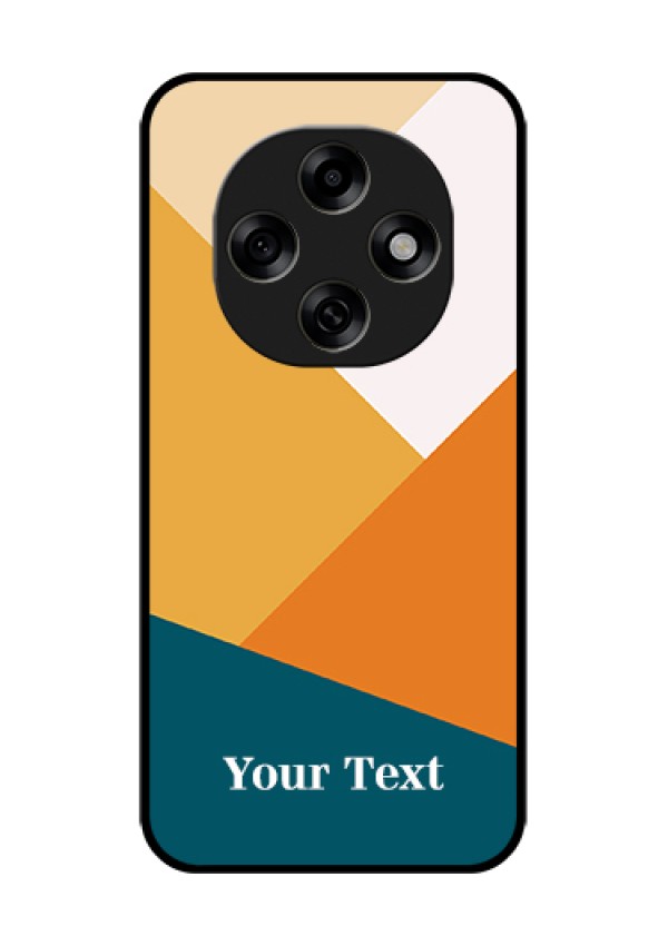 Oppo F31 Pro 5G Custom Glass Phone Case - Stacked Multi - Colour Design