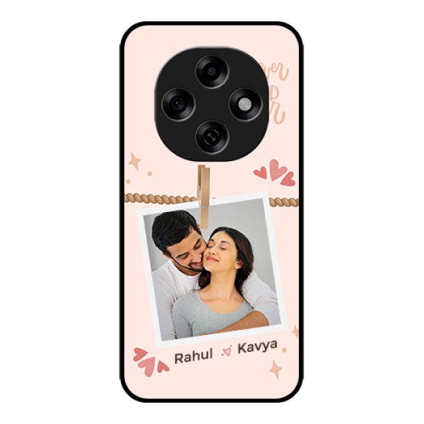 Oppo F31 Pro 5G Custom Glass Phone Case - Forever And Ever Love Design Oppo F31 Pro 5G Custom Glass Phone Case - Forever And Ever Love Design