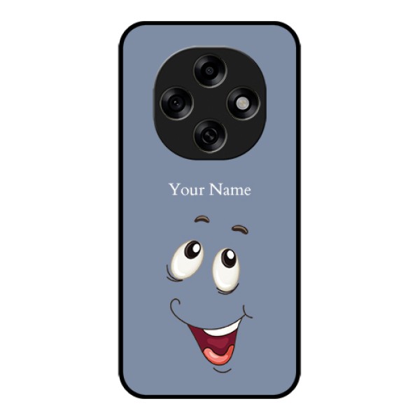 Oppo F31 Pro 5G Custom Glass Phone Case - Laughing Cartoon Face Design
