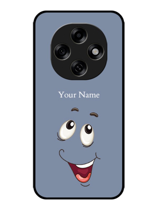 Custom Oppo F31 Pro 5G Custom Glass Phone Case - Laughing Cartoon Face Design