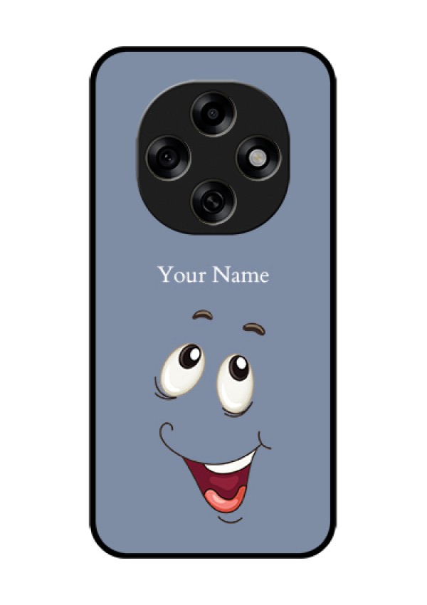 Oppo F31 Pro 5G Custom Glass Phone Case - Laughing Cartoon Face Design