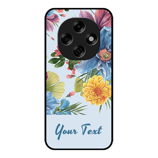 Oppo F31 Pro 5G Custom Glass Phone Case - Stunning Watercolored Flowers Painting Design Oppo F31 Pro 5G Custom Glass Phone Case - Stunning Watercolored Flowers Painting Design
