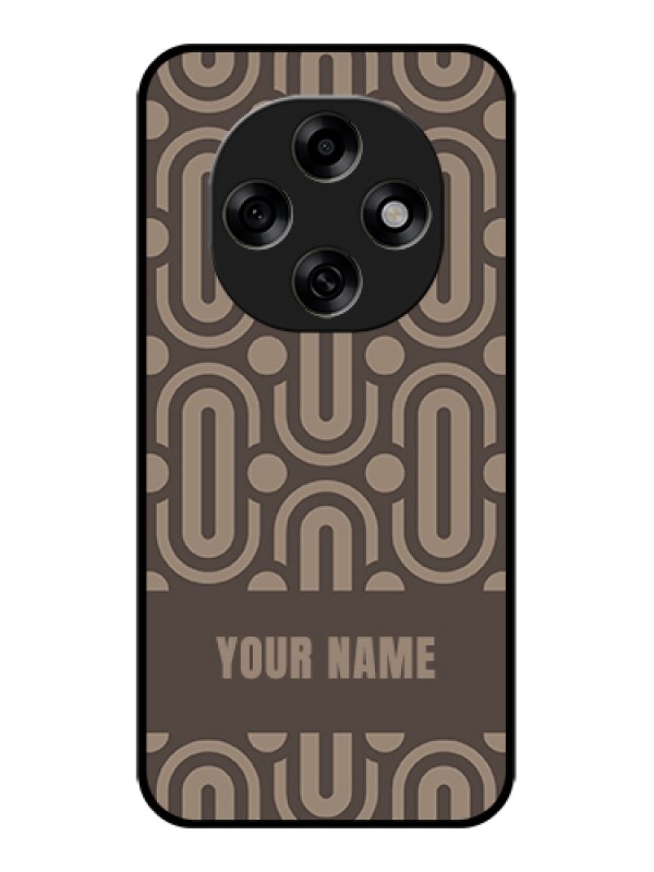 Custom Oppo F31 Pro 5G Custom Glass Phone Case - Captivating Zero Pattern Design