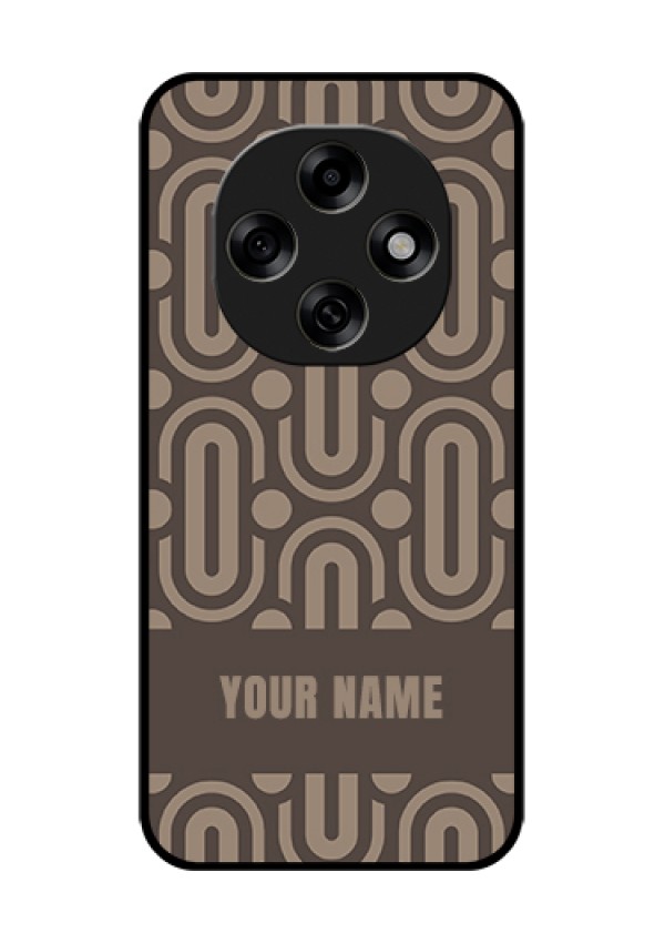 Oppo F31 Pro 5G Custom Glass Phone Case - Captivating Zero Pattern Design