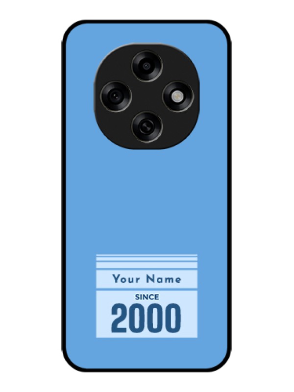 Custom Oppo F31 Pro 5G Custom Glass Phone Case - Custom Year Of Birth Design