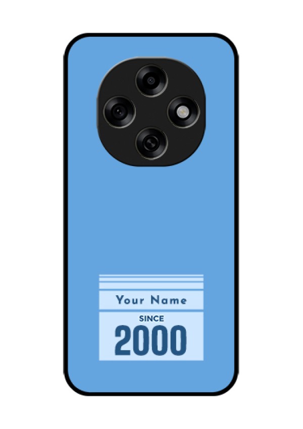 Oppo F31 Pro 5G Custom Glass Phone Case - Custom Year Of Birth Design