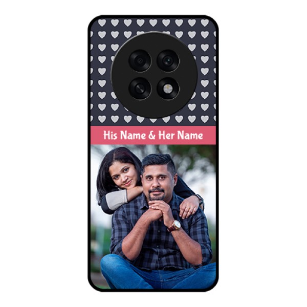 Oppo F31 Pro Plus 5G Custom Glass Phone Case - Love Symbols Design