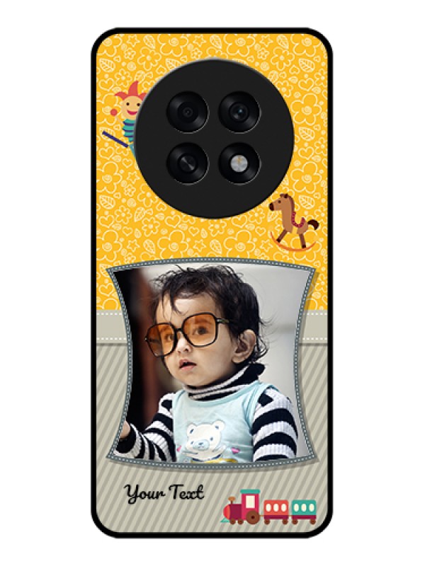 Custom Oppo F31 Pro Plus 5G Custom Glass Phone Case - Baby Picture Upload Design